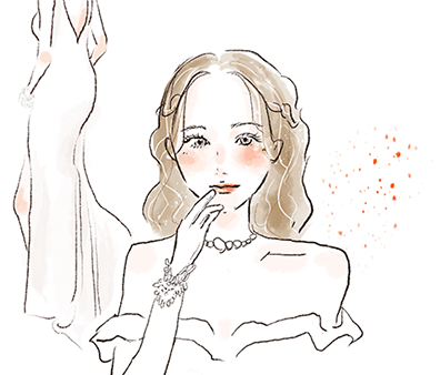 女性のイラスト